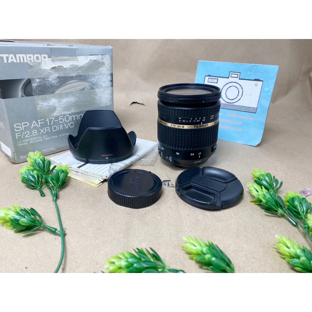 Tamron SP 17-50 f2.8 Di II VC (Nikon) ครบกล่อง สภาพสวย