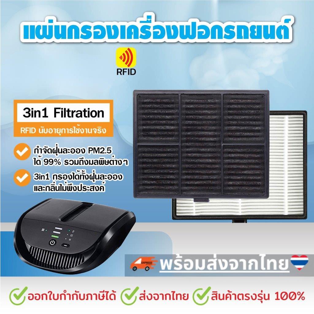 แผ่นกรองอากาศสำหรับAmway Atmosphere drive แอทโมสเฟียร์ ไดร์ฟ 3in1