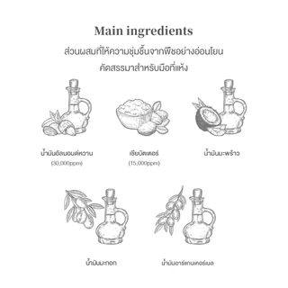 NEEDLY SENSORY HAND CREAM HEAVENLY MUSK 30ML ครีมบำรุงฝ่ามือ กลิ่นดอกแมกโนเลีย เนื้อบางเบา
