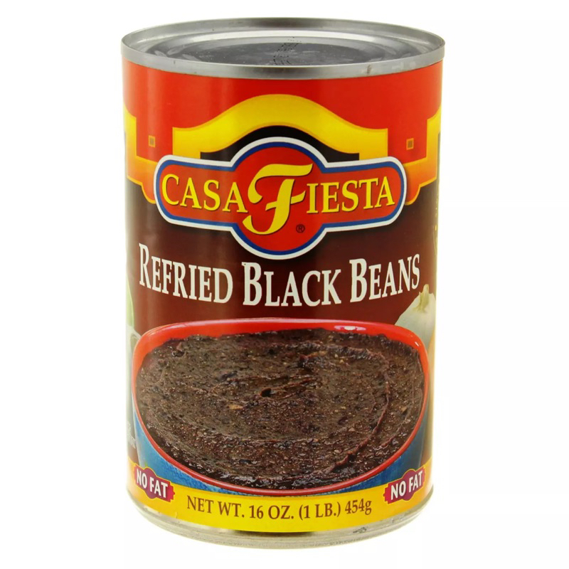 Casa Fiesta refried beans spicy/no fat refried black beans 454g. นำเข้าจากอเมริกา🇺🇸 - รูปที่ 3