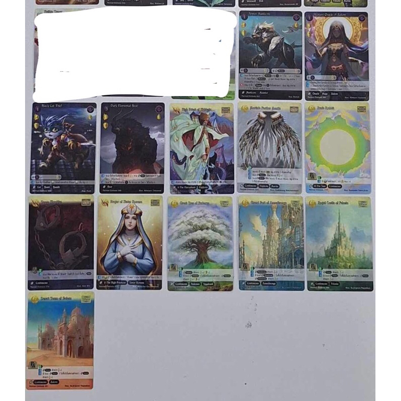 Summoner Master New Era ชุด Ekk คอมม่อน Normal  Card ธาตุมืด และ Mystic Card