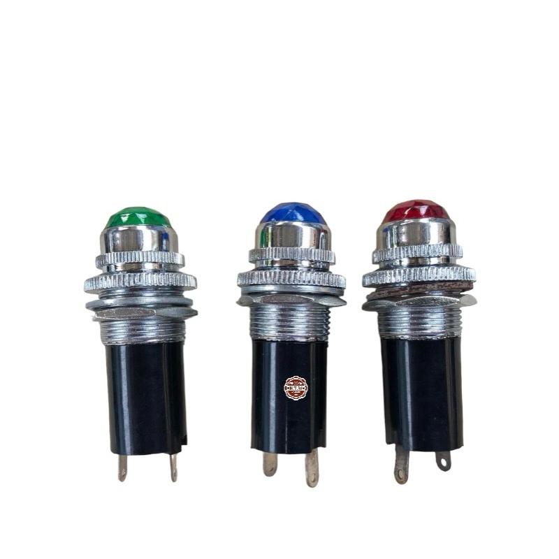 ไฟตาแมว ไฟสัญญาณ ไฟโชว์ ไฟแสดงสถานะ หัวเพชร 12V-24V