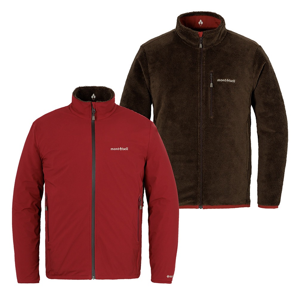 Montbell เสื้อแจ็คเก็ตใส่ได้สองด้าน รุ่น 1106729 CLIMAAIR Reversible Jacket Men's