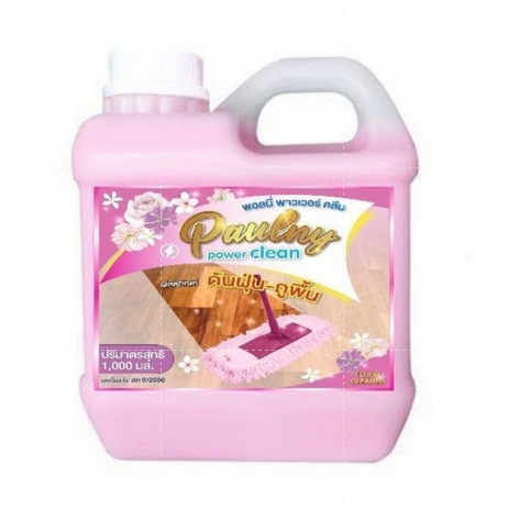[ขนาด 1000ml.] น้ำยาดันฝุ่น น้ำยาถูพื้น เคลือบเงาพื้น พอลนี่