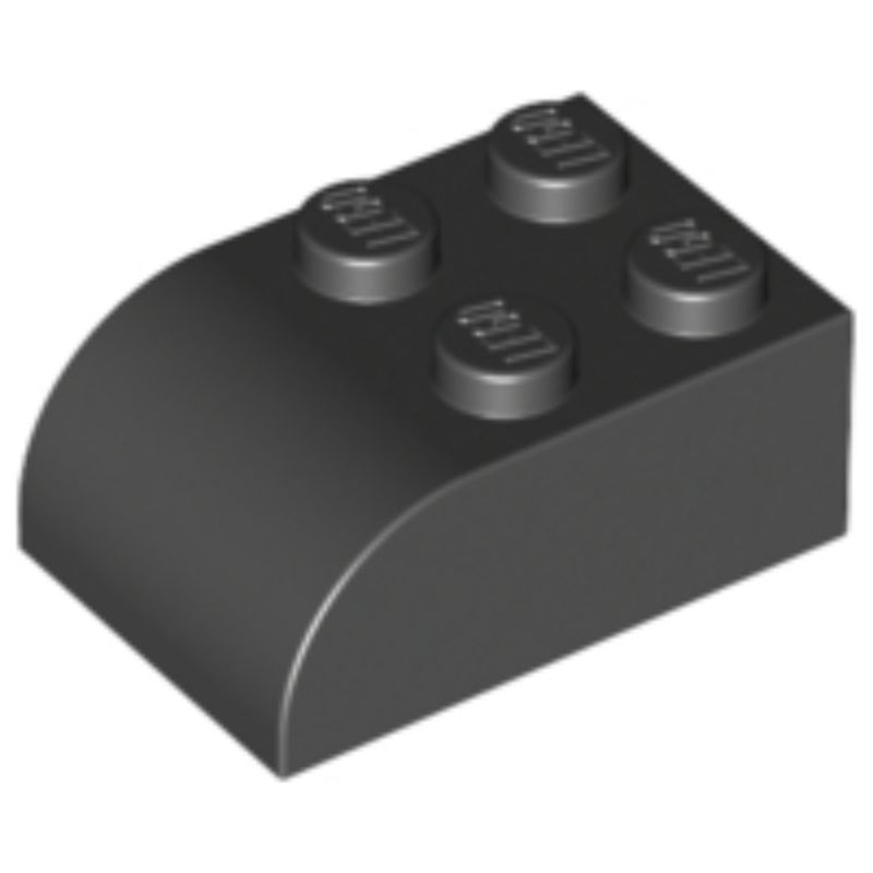 Part Lego 6215 Slope, Curved 3 x 2 with 4 Studs