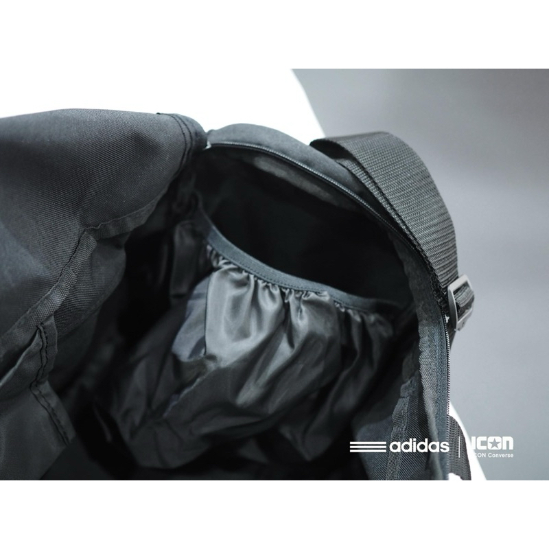 adidas Linear Duffel Bag - Core Black l พร้อมถุง Shop | ลิขสิทธิ์แท้ ✔