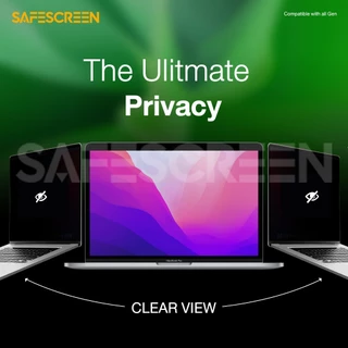 ฟิล์มกันเสือก แบบแม่เหล็ก สำหรับ Macbook Pro 16 (Magnetic Privacy Screen Easy Snap)
