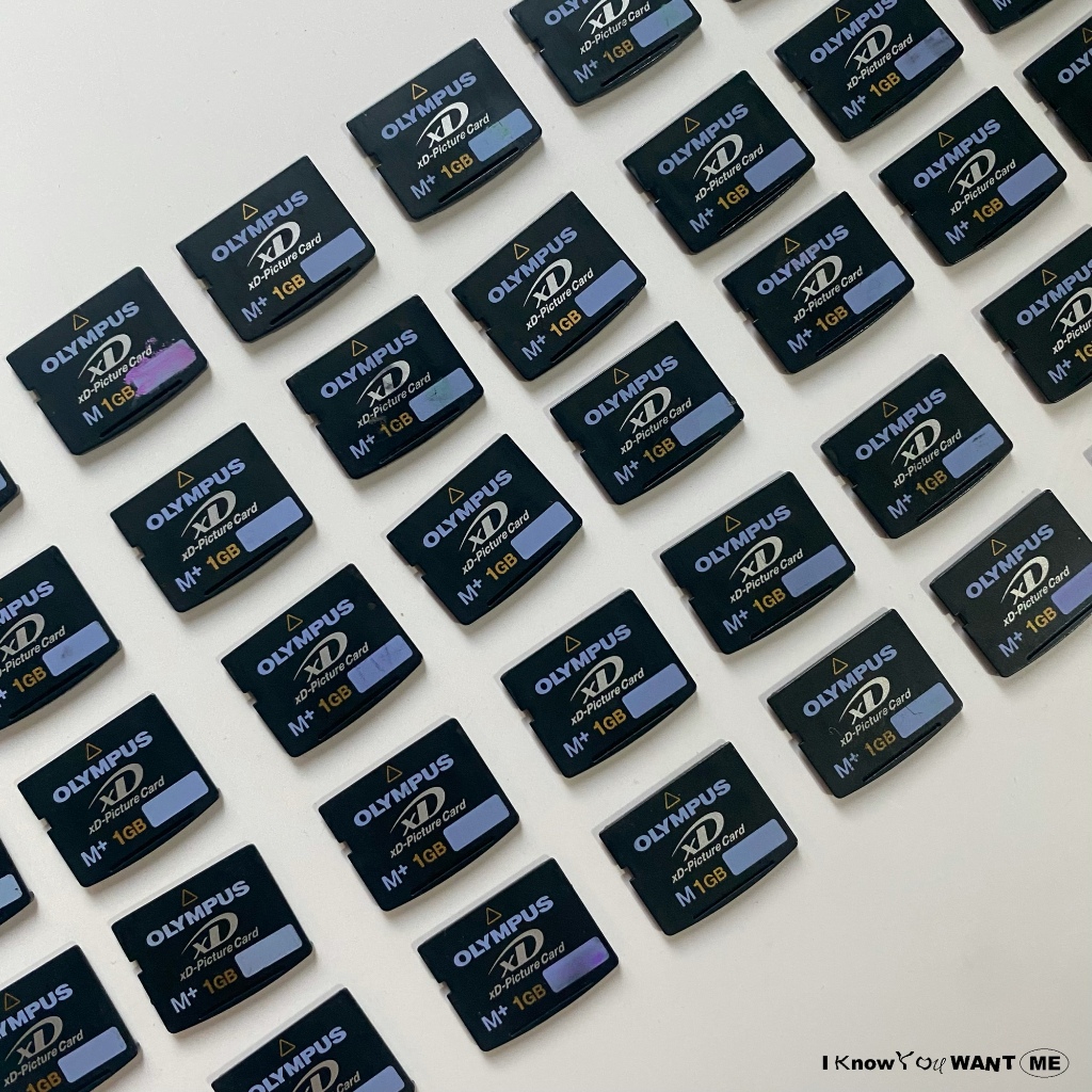 Xd Card Olympus Memory 1GB / 16MB (Used) - เมมโมรี่การ์ด Made in Japan