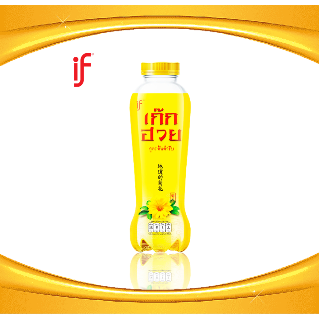 IF น้ำเก็กฮวย สูตรต้นตำหรับ กลิ่นเก็กฮวย ขนาด 350 กรัม ตรา อีฟ (IF)