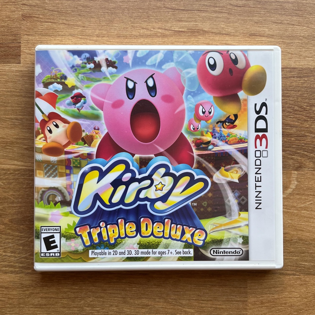 ตลับแท้ Nintendo 3DS : Kirby Triple Deluxe มือสอง โซน US