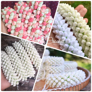 🔥พร้อมส่ง🔥มาลัยมัดผม ใช้มัดผมงามอย่างไทย ทำจากไหมพรม