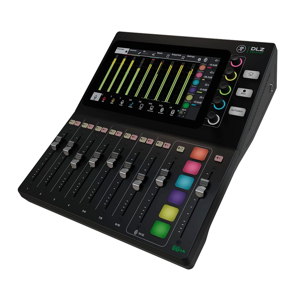 Mackie DLZ CREATOR ADAPTIVE DIGITAL MIXER FOR PODCASTING AND STREAMING ดิจิตอลมิกเซอร์