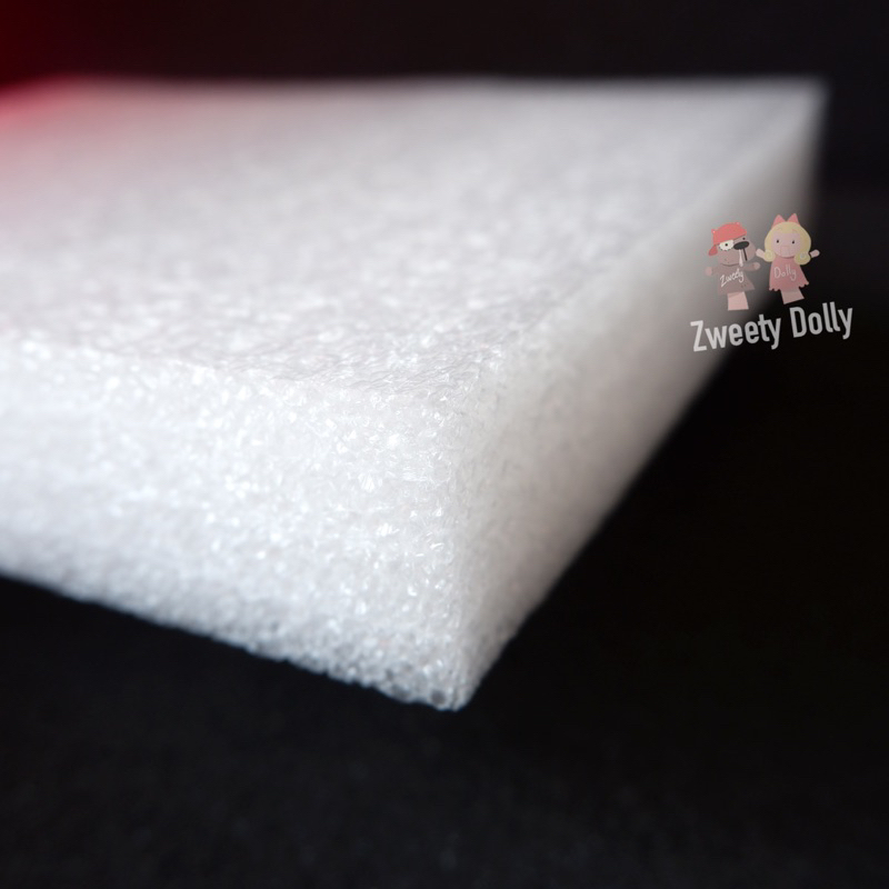 พร้อมส่ง ฐานโฟมพักงานปั้น ปักง่าย ขนาด 20x15x3 cm. สำหรับปักพักงานปั้นระหว่างรอแห้ง ดินเบา โพลิเมอร์ ดินไทย ราคา ถูกที่สุด ดีลบีเคเค แกลเลอรีภาพที่ 4