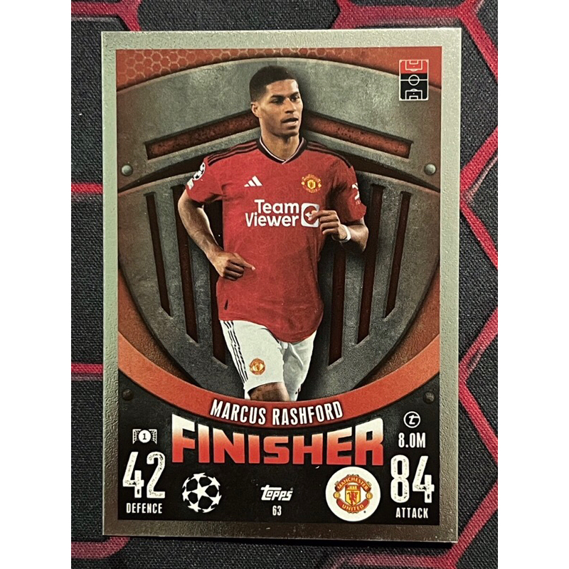 Marcus Rashford - FINISHER - Match Attax 2023/24