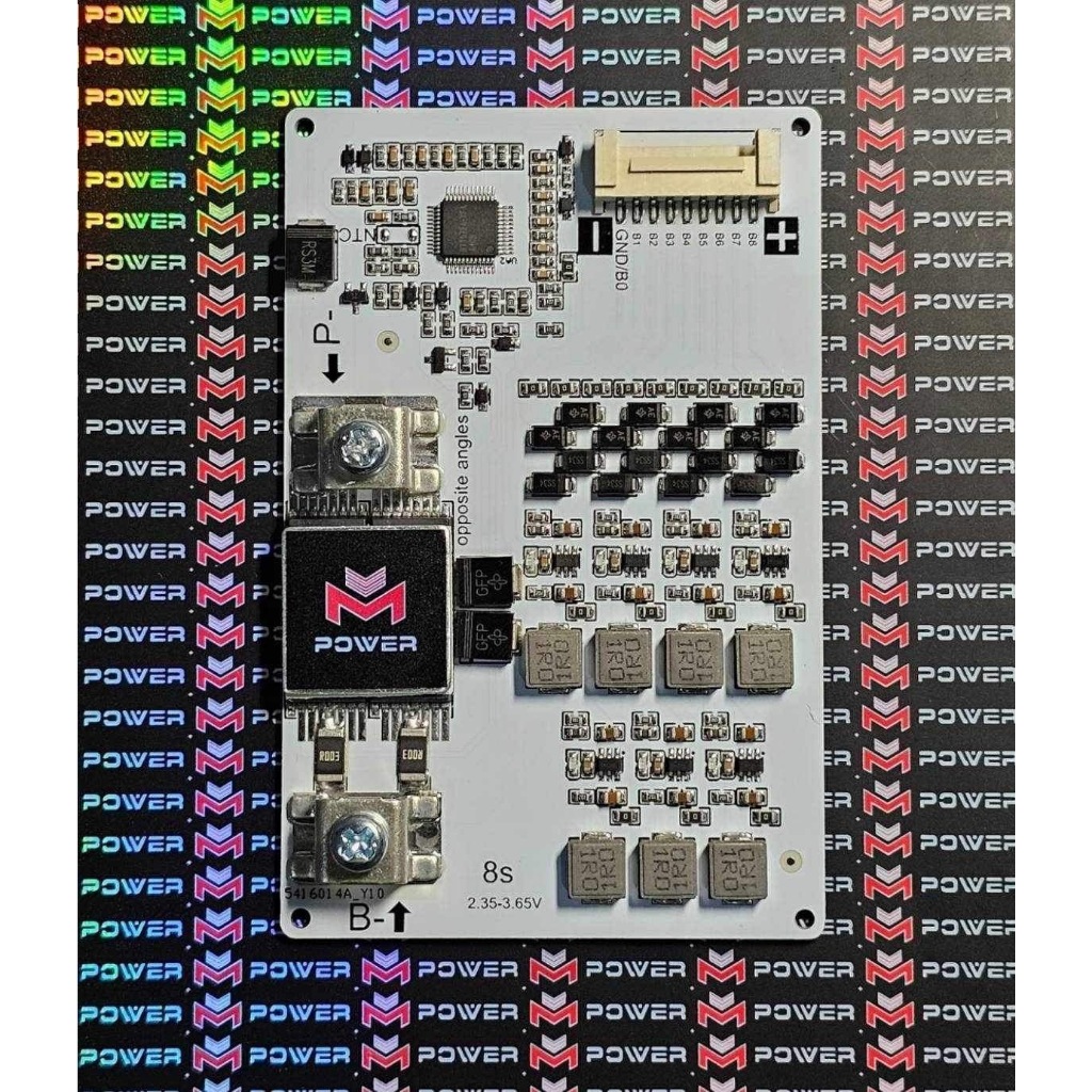 BMS8S 30A,60A (25-29v)M-power มีActive balance 1.5A ในตัว( สำหรับ lifepo4 3.2V)