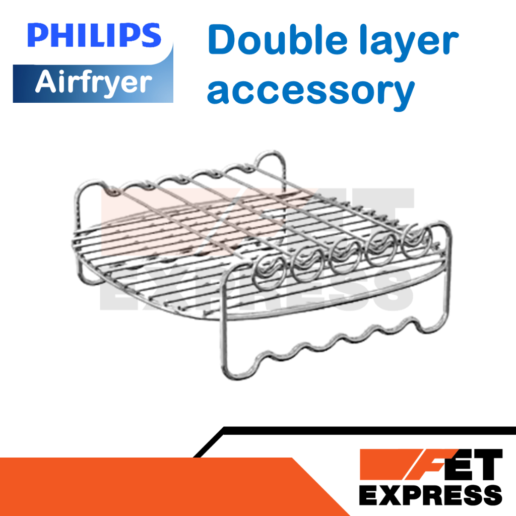 Double layer accessory อะไหล่แท้สำหรับหม้อทอดไร้น้ำมัน PHILIPS รุ่น HD9270 &amp; HD9280 (882990501710)