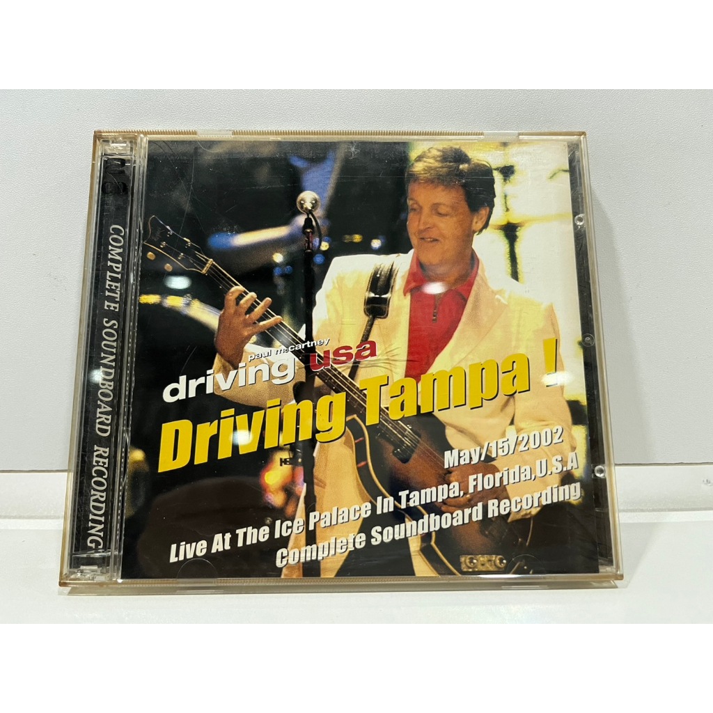 2   CD  MUSIC  ซีดีเพลง    PAUL MCCARTNEY  Driving Tampa!     (L3E49)