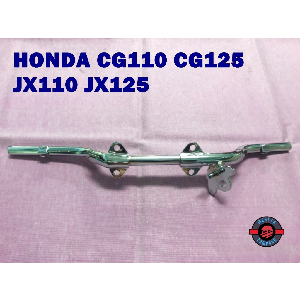 #เหล็กพักเท้า  For HONDA CG110 CG125 JX110 JX125 // Front Foot Peg Rest