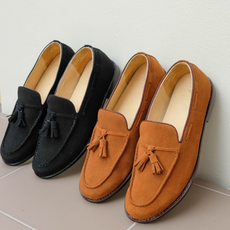 Moonlife Aliz  - รองเท้าหนังวัวแท้ ทรง Tassel โลฟเฟอร์