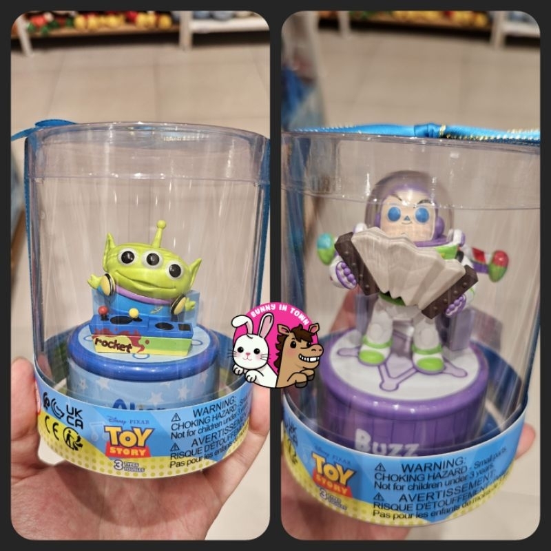โมเดล กล่องดนตรี Toy Story Collection model Alien/Buzz Lightyear/Lotso ลิขสิทธิ์แท้