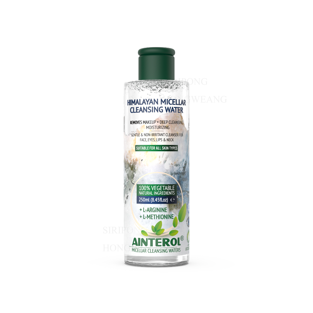 คลีนซิ่งวอเตอร์ Ainterol Himalayan Micellar Cleansing Water 250 ml.
