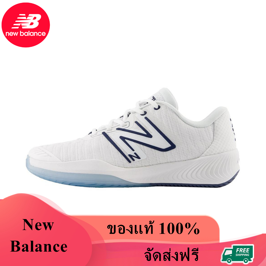 New Balance FuelCell 996v5 ของแท้ 100% NB White Navy MCH996N5 Sneaker รองเท้าผ้าใบ
