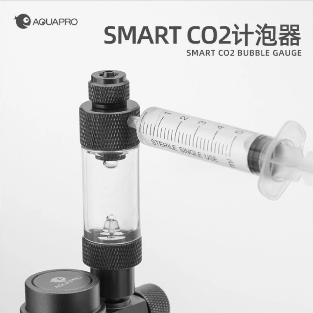 นับฟองสำหรับนับปริมาณ Co2 ให้เหมาะสม แบบหัวเดี่ยว และหัวคู่เติมน้ำได้ไม้ต้องเปิด