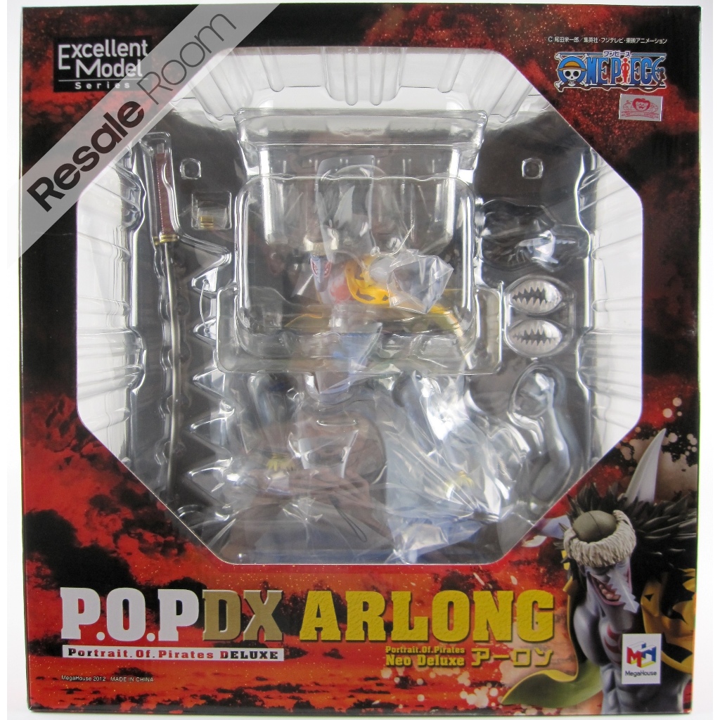 [Lot JP] P.O.P DX Arlong อารอน เงือก โมเดล วันพีช ของแท้ One Piece MegaHouse POP Portrait Of Pirates