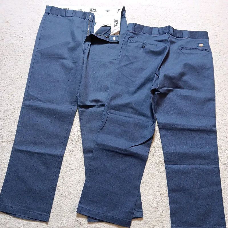 🎱กางเกงดิกกี้ 874🎱ของแท้100%(สีน้ำเงินอมเทาdark Blue)✅️เอว36 มี2ตัว📌สภาพใหม่กริ๊บเทียบมือ1 ไม่มีตำหน