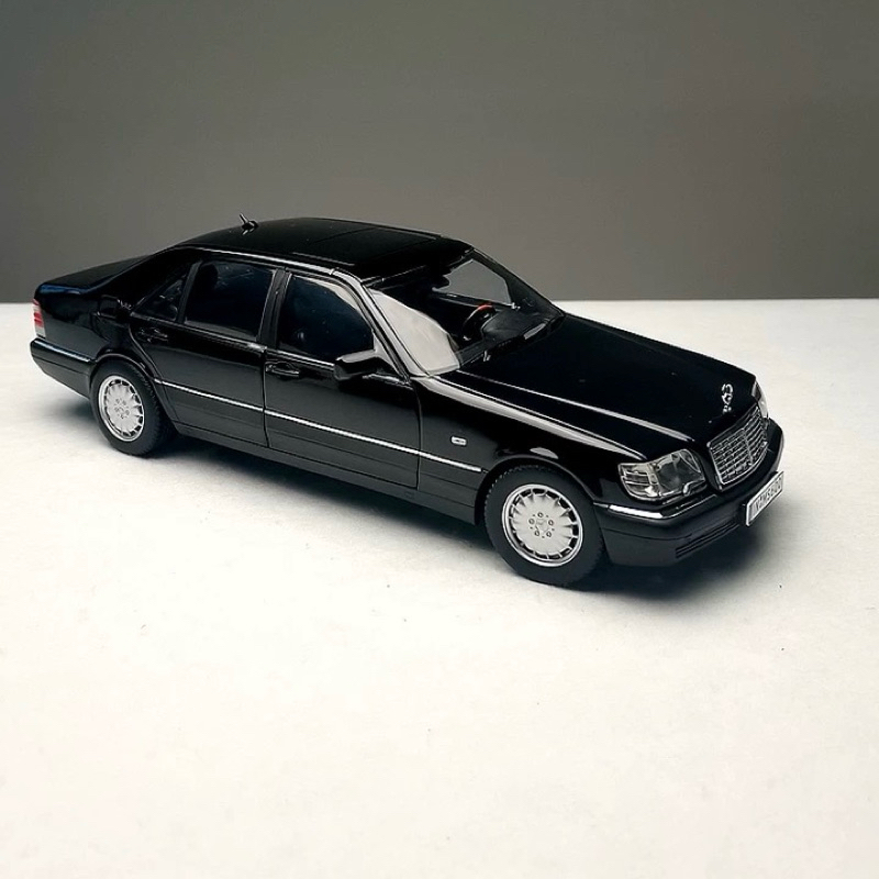 โมเดลรถเหล็ก Mercedes Benz S600 W140 1990 สเกล 1:18
