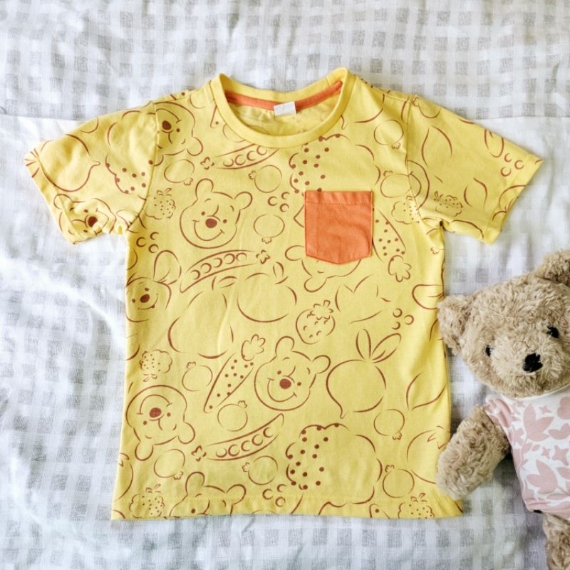 เสื้อยืดเด็ก 👕 Disney Baby ไซส์ 4 ✨️ลายหมีพูห์ pooh ♥️ มือสอง ✌️