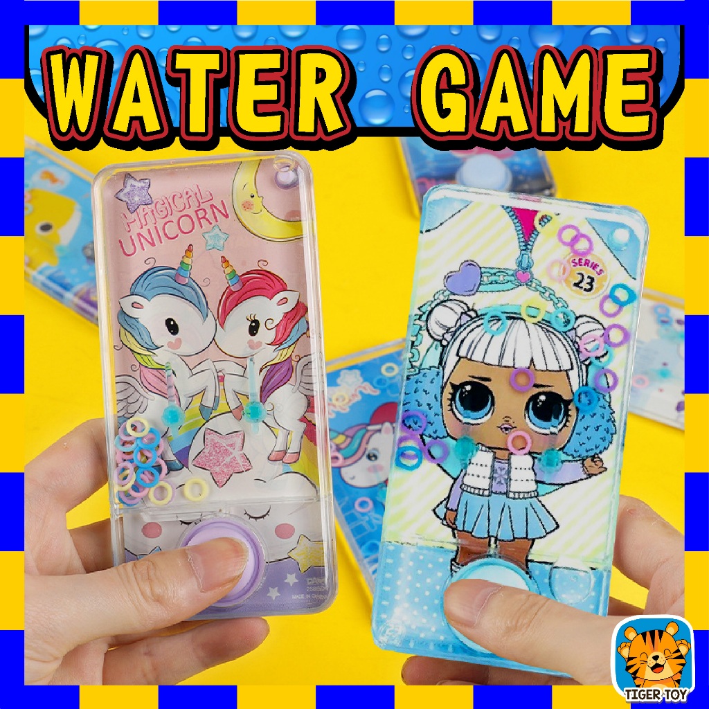 เกมส์กดน้ำ ลายการ์ตูน เกมยุค90 Water Game เกมกดน้ำ ฝึกสมอง ของเล่นสำหรับเด็ก มีหลายแบบให้เลือก