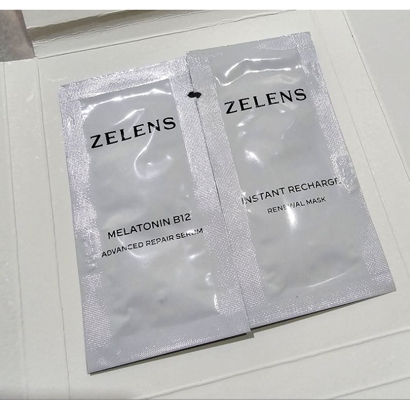 Zelens melatonin b12 & instant recharge renewal mask