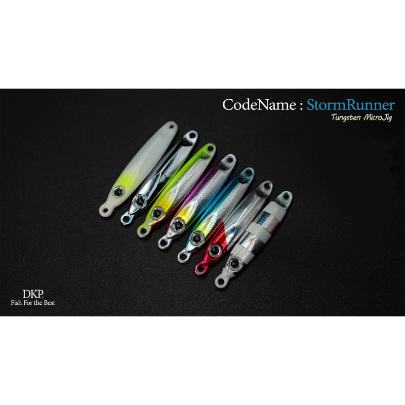 15g-60g Tg.StormRunner Tungsten jigging lure เหยื่อจิ๊กทังสเตน