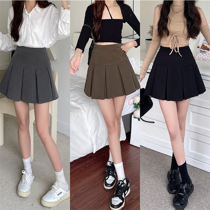 Littlebee 8803/800 พลีสสั้น กระโปรงเทนนิส กระโปรงขาว y2k สไตล์เกาหลี ที่เกาหลีใส่กันเยอะมาก น่ารักแต่งตัวง่าย มีซับในตัว