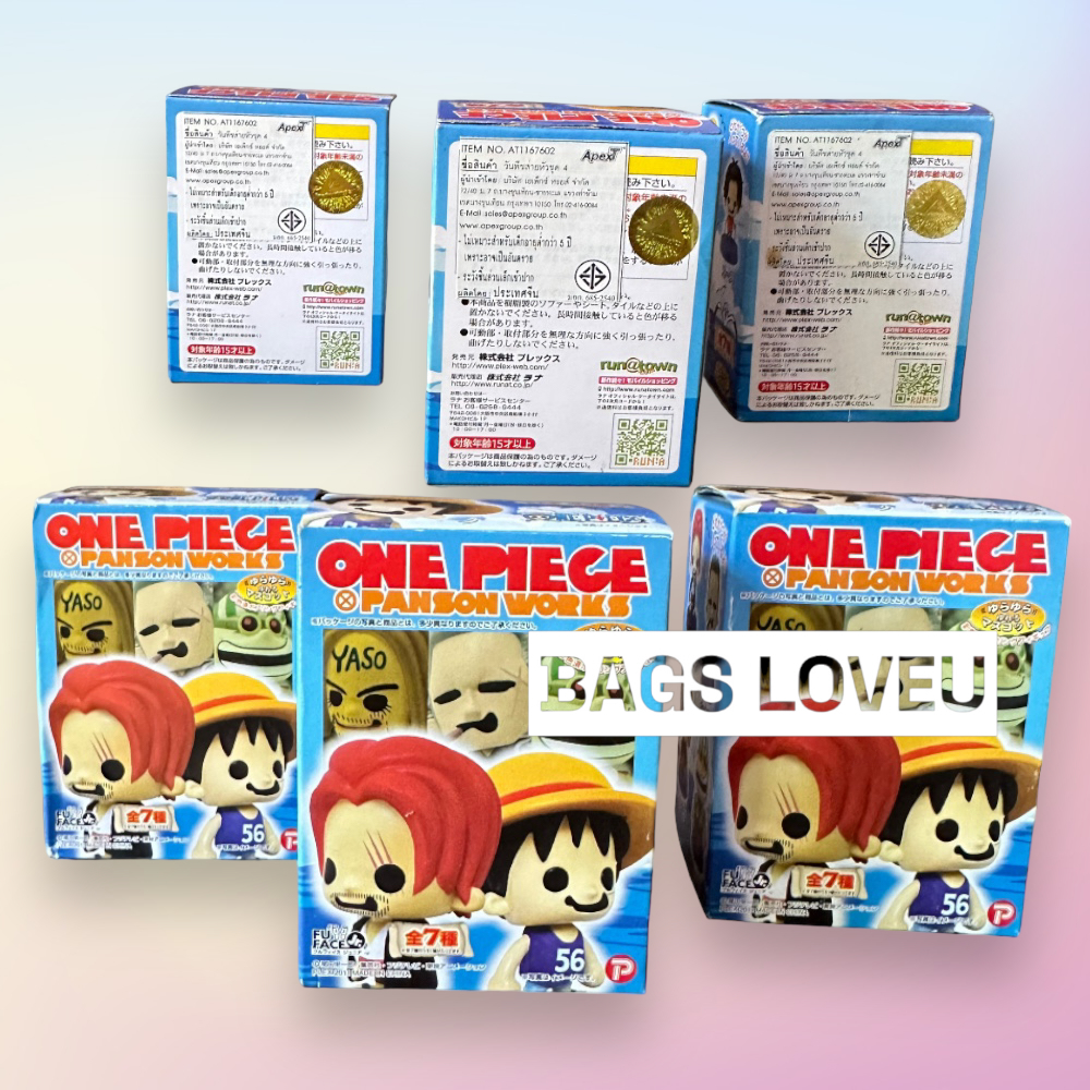 โมเดลฟิกเกอร์ วันพีช One Piece Panson Works โมเดลวันพีช หัวโยก กล่องสุ่ม สินค้าลิขสิทธิ์แท้ มีทั้งหมด 24 แบบ