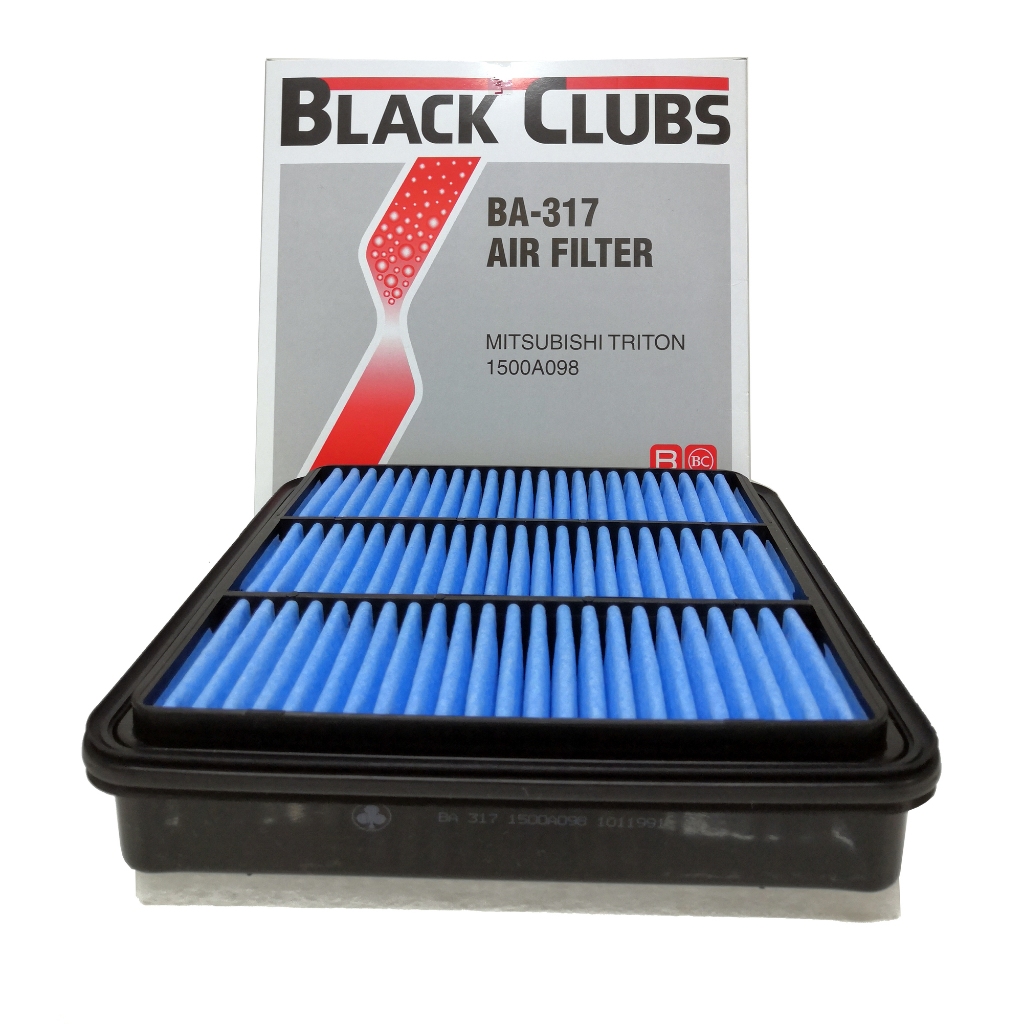 BlackClubs ไส้กรองอากาศมิตซูบิชิ TRITON  TURBO'06-14, PAJERO SPORT    รหัส BA317