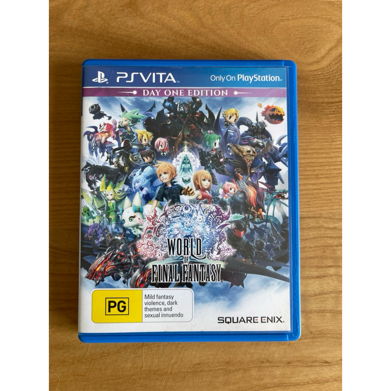 PS vita World of Final Fantasy PS Vita | มือ2 แผ่นเกมเพลสเตชั่นวีต้า แท้ | English | ใช้งานปกติ