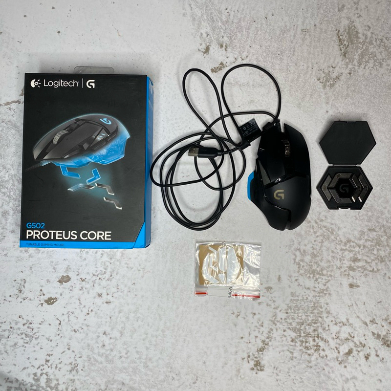 gaming mouse logitech g502 proteus core มือสอง