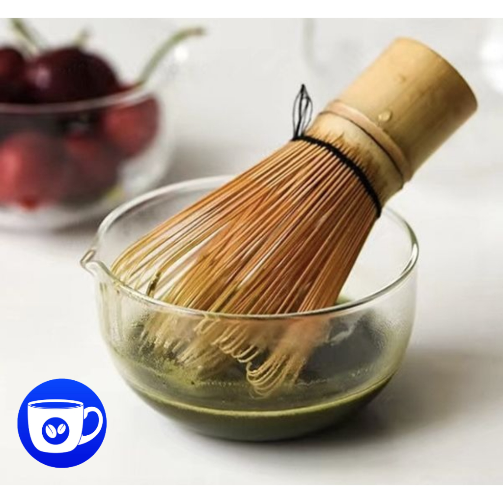 BlueBird ถ้วยชงชามัทฉะมีปาก วัสดุแก้ว ขนาด 350 มล. อุปกรณ์ชงมัทฉะญี่ปุ่น Matcha bowl