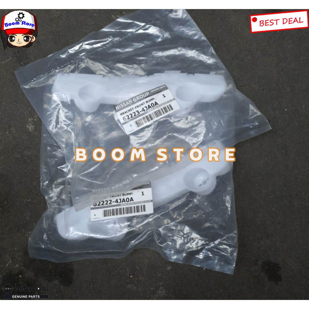 NISSAN แท้ศูนย์ ขายึดปลายกันชนหน้า NISSAN NAVARA NP300 (D23) 4WD รหัสแท้.622224JA0A/622234JA0A