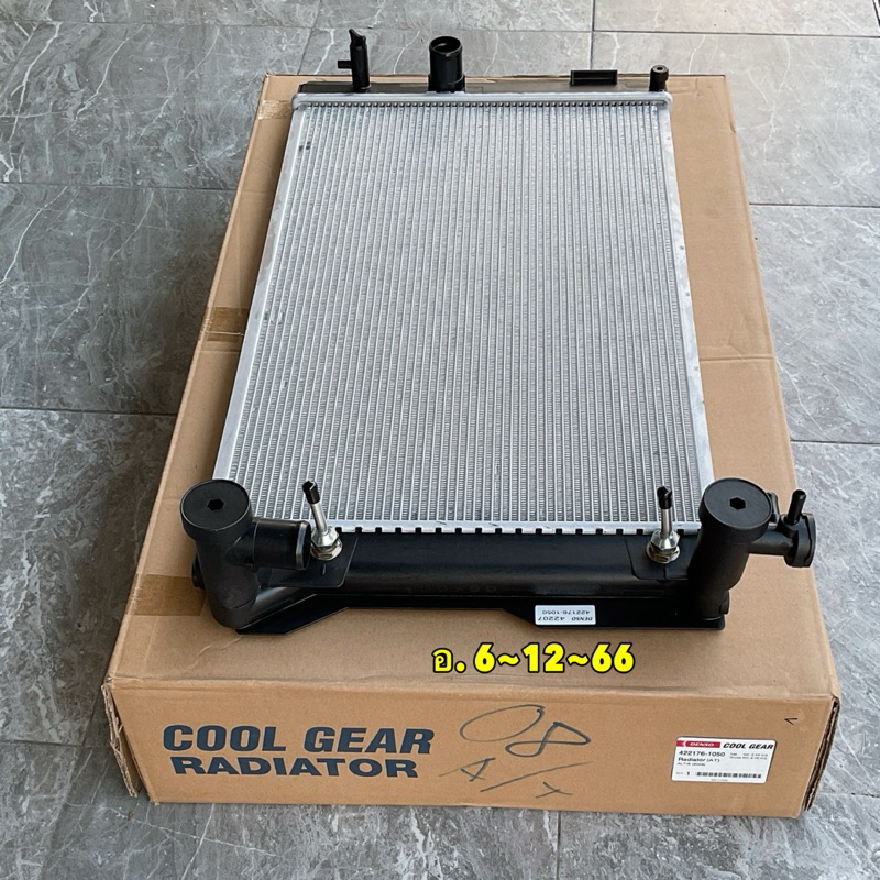 TKD หม้อน้ำToyota Altis1.6,1.8,2.0 ปี 2008-2013/1.6 CNG ปี2011,ดูโอ้ เกียร์ออโต้ Cool Gear by Denso JAPAN 422176-10504W - รูปที่ 2