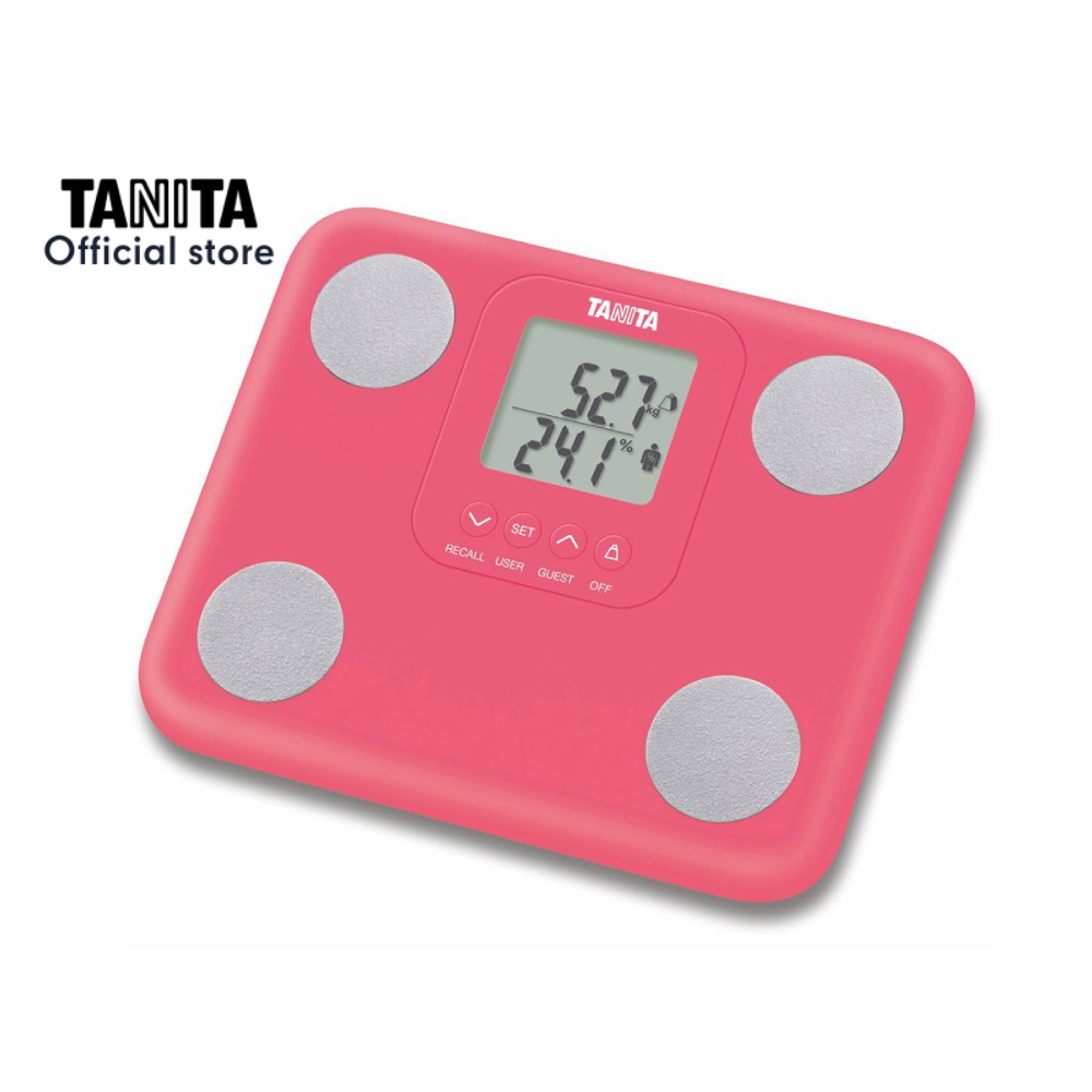 TANITA รุ่น BC-730 Pink  เครื่องชั่งน้ำหนักบุคคลแบบดิจิตอล วัดองค์ประกอบในร่างกาย สีชมพู (สินค้ารับป