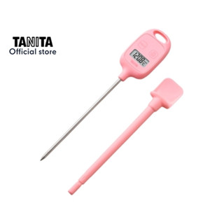 TANITA เครื่องวัดอุณหภูมิในครัวดิจิทัล รุ่น TT-583 สีชมพู