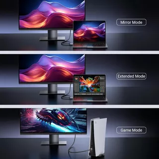 UGREEN รุ่น HD171 สาย HDMI 2.1 ผ่านการรับรอง 8K / 60Hz ยาว 1-5m สำหรับแล็ปท็อป, PC,อื่นๆ US