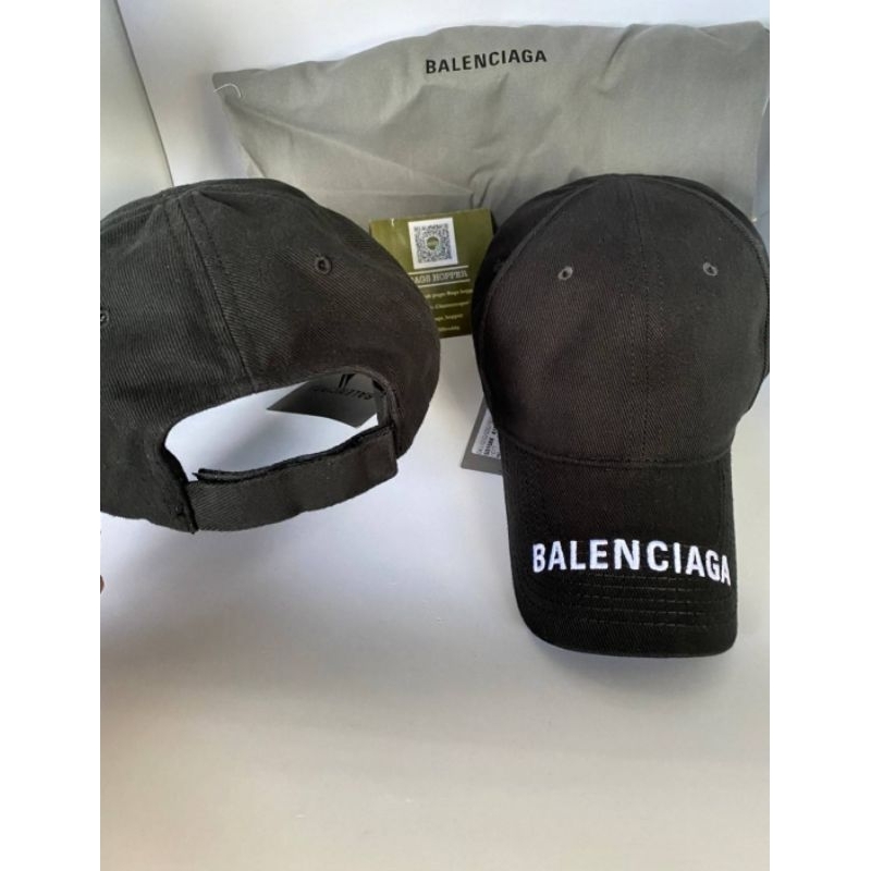 New‼️ Balenciaga cap ดำ
