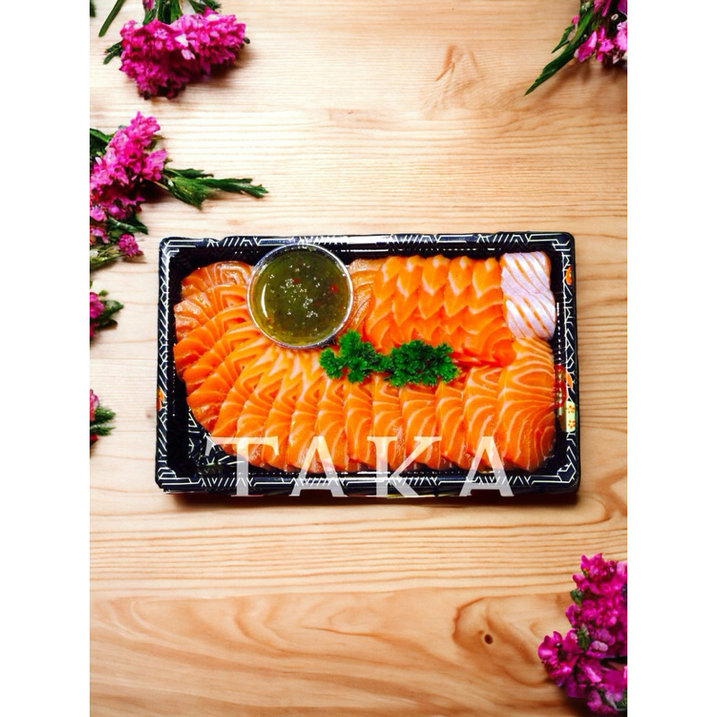 Taka Sashimi แซลมอล Sashimi M ขนาด 400g**ราคาไม่รวมค่าจัดส่งตามระยะทาง สอบถามก่อนชำระเงิน**