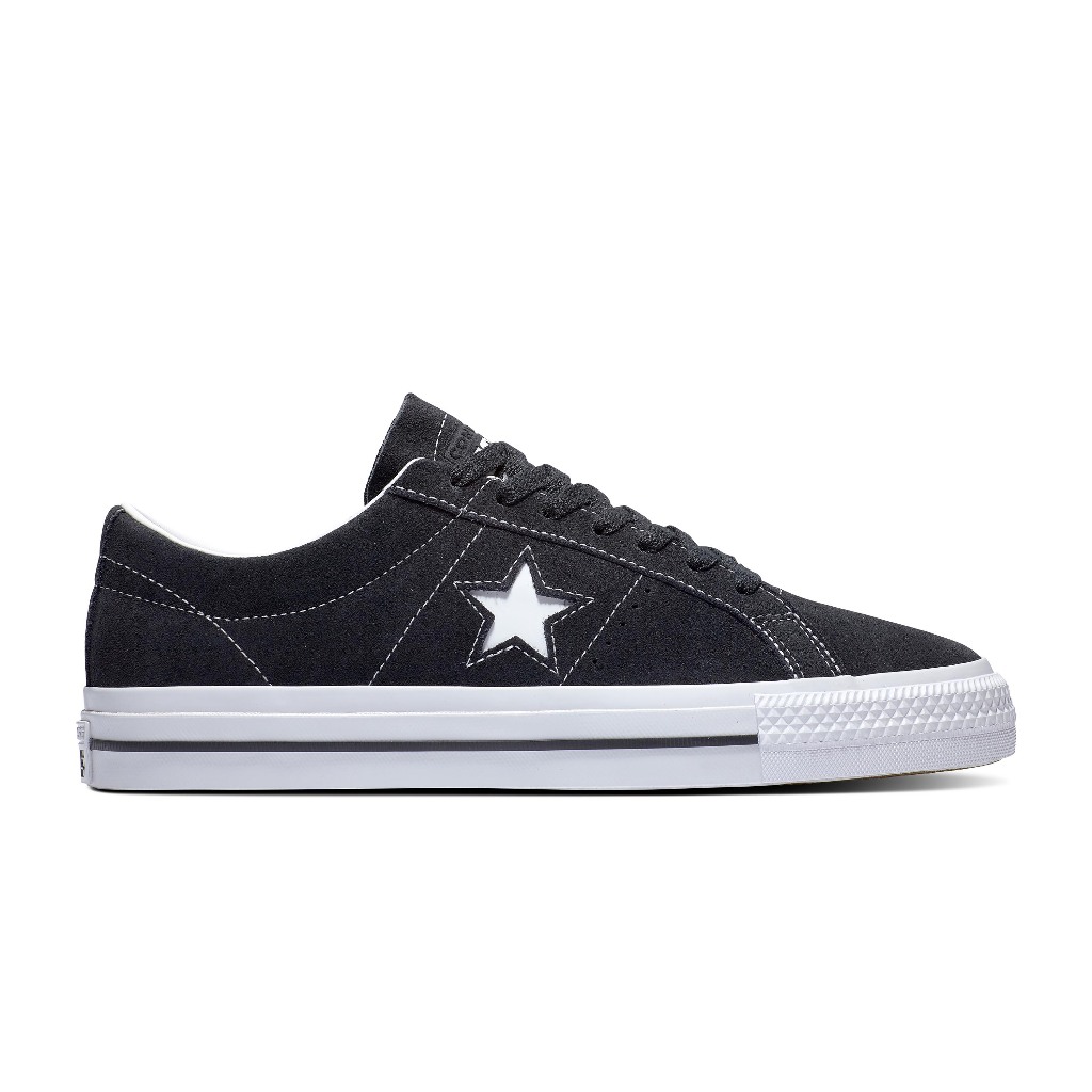 CONVERSE รองเท้าผ้าใบ รุ่น ONE STAR PRO SUEDE OX BLACK - 171327CM_F1BKXX สีดำ ผู้ชาย
