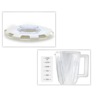 เครื่องปั่นอเนกประสงค์ราคาถูก 1.5L ปั่นสมูทตี้ ปั่นน้ำแข็งได้ แถมโถบดแห้ง ปั่นน้ำผลไม้ ปั่นพริก 450W 2 in 1 A2625