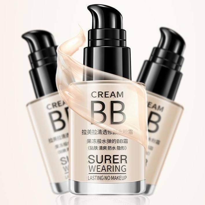 บีบีครีมรองพื้นกันน้ำสุดพลังง ปริมาณ30ML กันแดดกันน้ำกันเหงื่อ ปกปิดดีเยี่ย BB cream